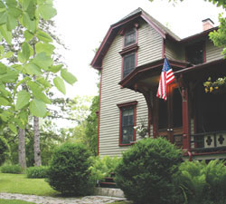 Exterior view from House