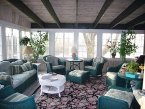 Glassed in Porch