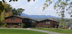 Deck House on Hudson River
