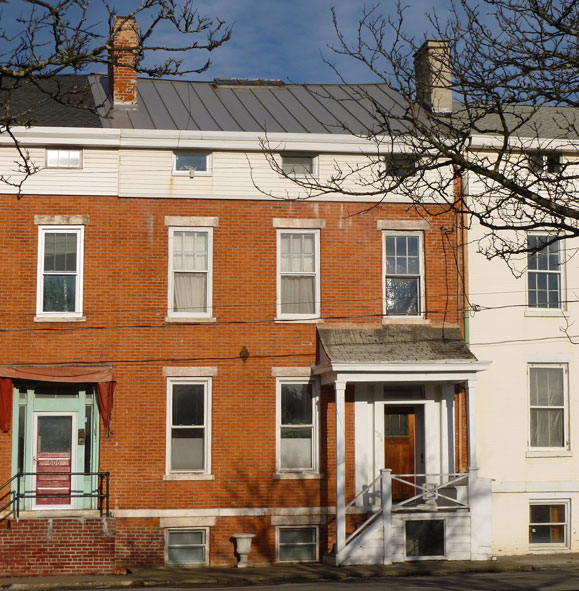 Peggy Lampman, Greek Revival Townhouse, Hudson, NY, Property 282