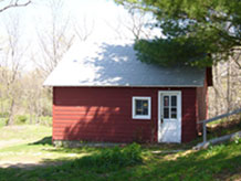 Red building
